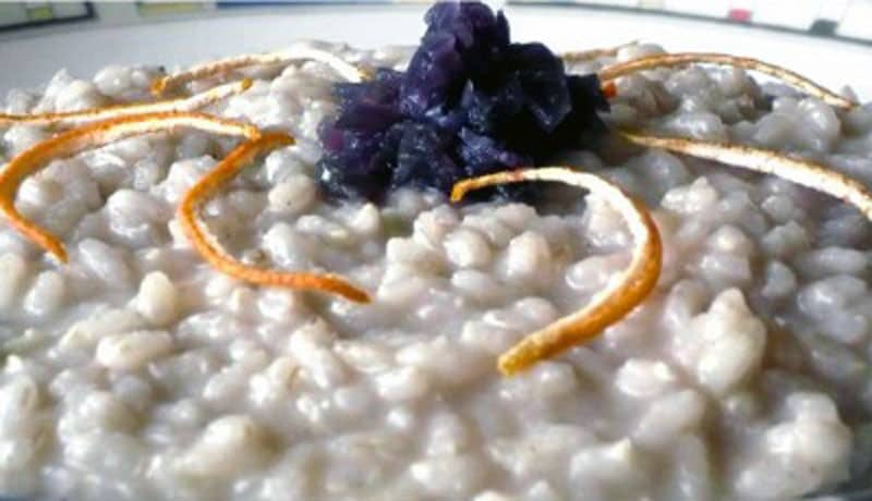 Risotto al pompelmo ricetta