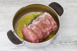 Preparazione Arrosto di maiale alla senape - Fase 1