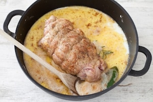 Preparazione Arrosto di vitello al latte - Fase 2