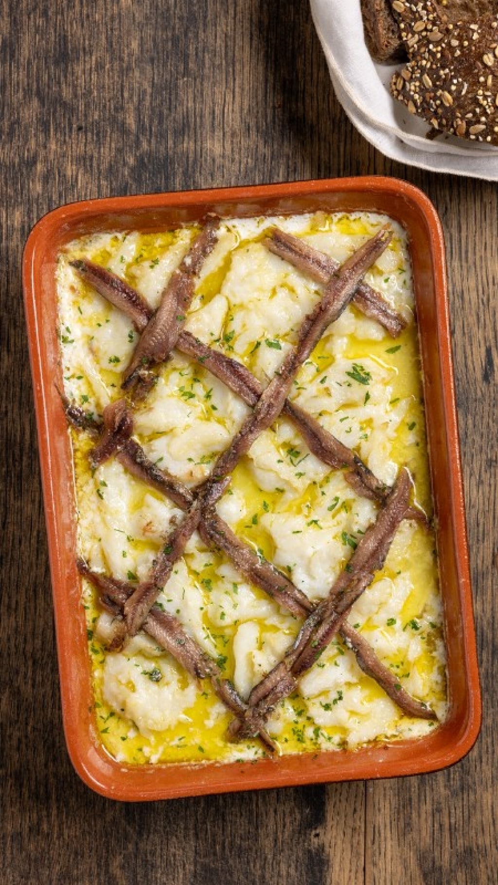 Baccalà alle acciughe