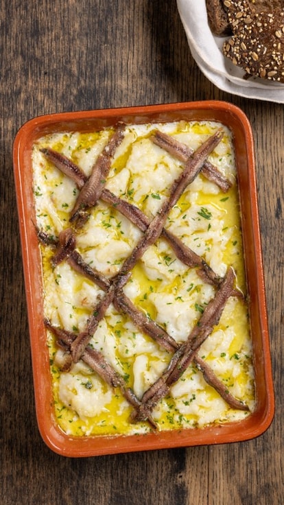 Baccalà alle acciughe