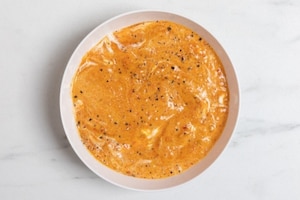 Preparazione Bucatini con salsa ai peperoni - Fase 3