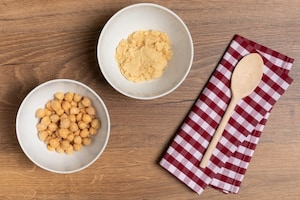 Preparazione Calamarata con crema di ceci - Fase 1