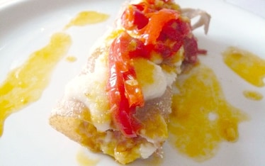 Cannelloni di farro con peperoni