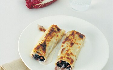 Cannelloni alla crema di radicchio
