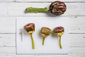 Preparazione Carciofi alla giudia - Fase 1