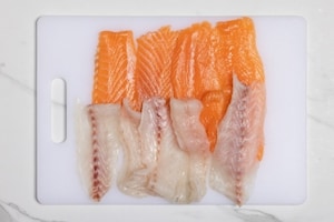 Preparazione Carpaccio di pesce - Fase 1