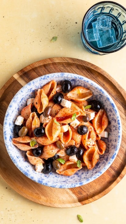 Insalata di pasta alle olive