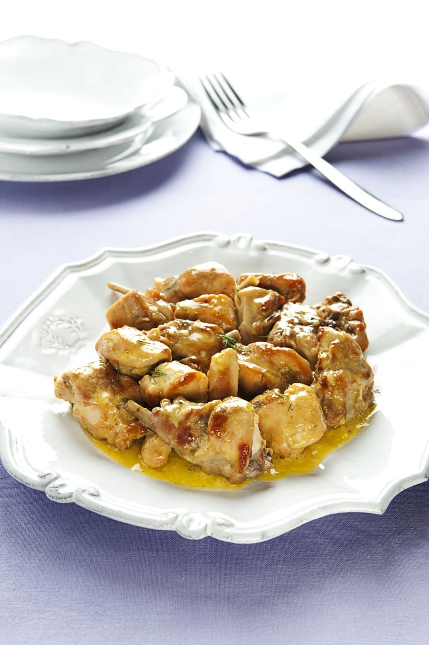 Coniglio in fricassea ricetta