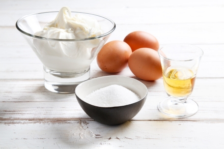 Preparazione Crema al mascarpone - Fase 1 Preparazione Crema al mascarpone - Fase 1