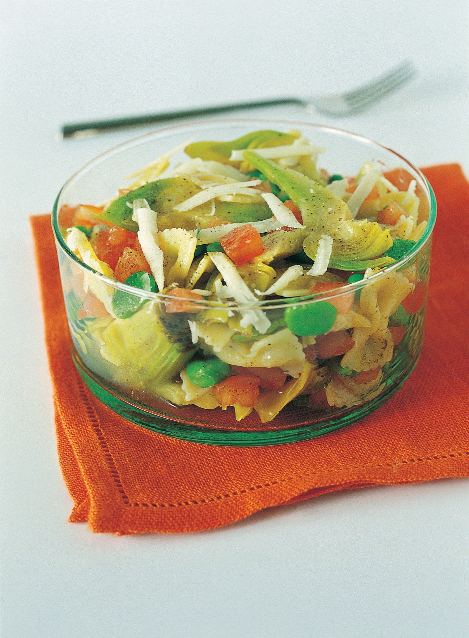 Farfalline in insalata ricetta