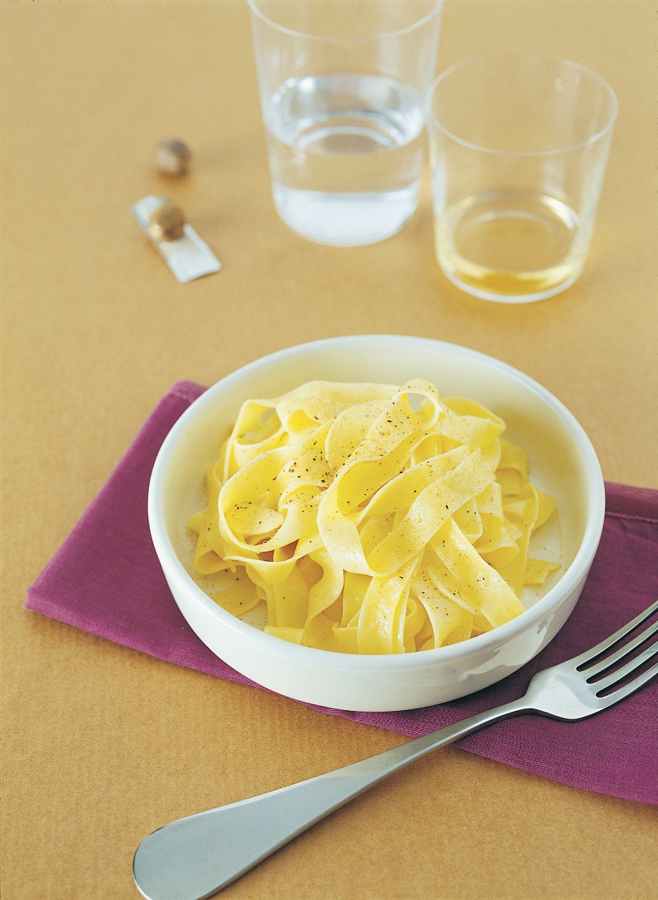 Fettuccine al tartufo ricetta