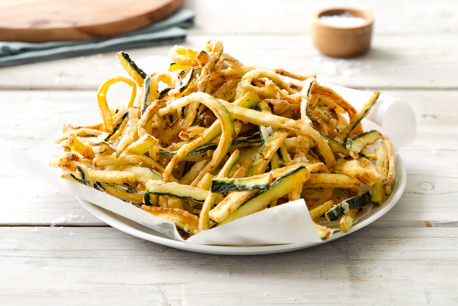 Zucchine fritte alla romana ricetta