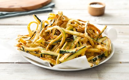 Zucchine fritte alla romana