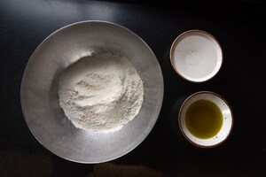 Preparazione Focaccia di Recco - Fase 1