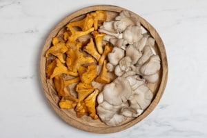 Preparazione Funghi trifolati - Fase 1