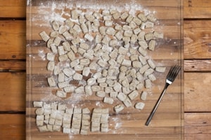 Preparazione Gnocchi alla bava - Fase 4