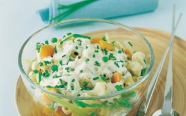 Ditalini alla maionese e yogurt