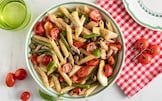 Insalata di penne al tonno e fagiolini