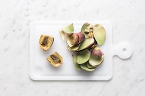 Preparazione Lasagne ai carciofi - Fase 1