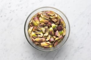 Preparazione Lasagne ai carciofi - Fase 1