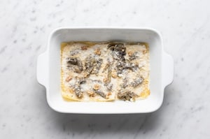 Preparazione Lasagne ai carciofi - Fase 3