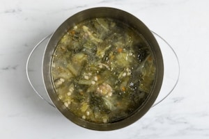 Preparazione Minestra maritata - Fase 6