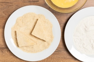 Preparazione Mozzarella in carrozza - Fase 2