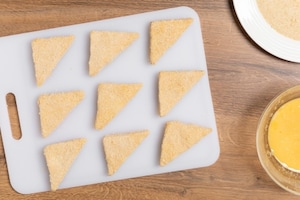 Preparazione Mozzarella in carrozza - Fase 3