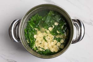 Preparazione Orecchiette con cime di rapa - Fase 3