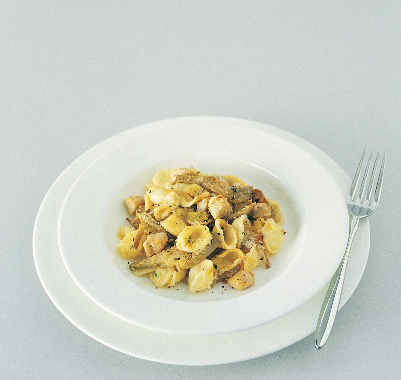 Orecchiette al petto di pollo ricetta