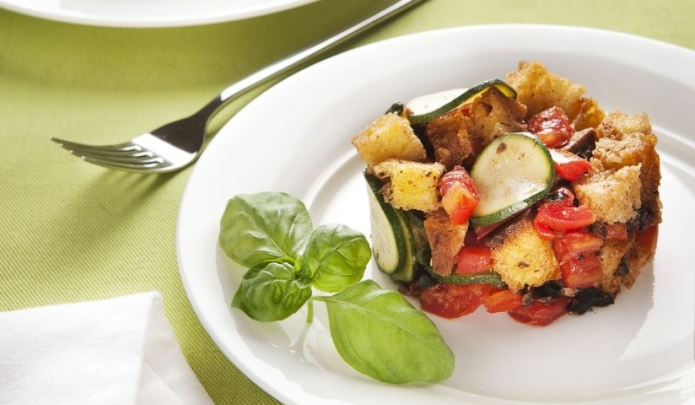 Panzanella di verdura ricetta