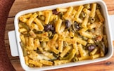 Pasta al forno con peperoni