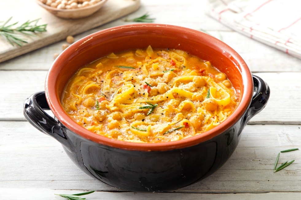 Ricetta Pasta e ceci alla toscana - Cucchiaio d'Argento