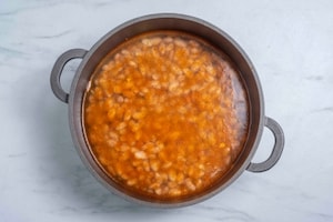Preparazione Pasta e fagioli - Fase 2