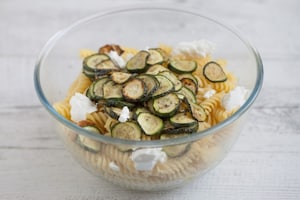 Preparazione Pasta fredda con zucchine - Fase 2