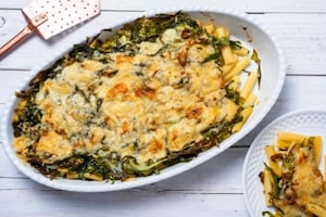 Preparazione Pasta gratinata alla lattuga - Fase 3