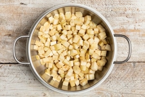 Preparazione Penne con le melanzane - Fase 1