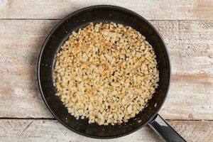Preparazione Penne con le melanzane - Fase 2