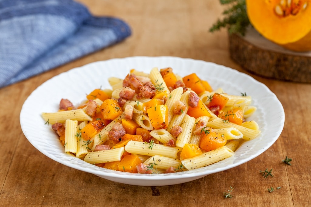 Ricette A Base Di Zucca Ricetta Penne Con La Zucca Cucchiaio D Argento