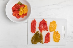 Preparazione Peperonata - Fase 1