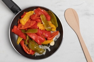 Preparazione Peperonata - Fase 2