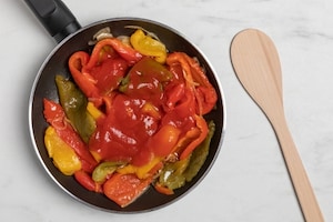 Preparazione Peperonata - Fase 2