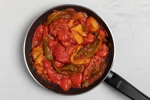 Preparazione Peperonata - Fase 3