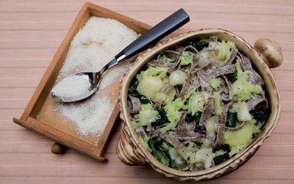 Pizzoccheri al bitto e casera