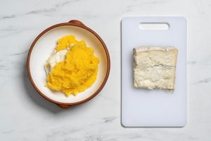 Preparazione Polenta al gorgonzola - Fase 2