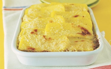 Polenta pasticciata con le acciughe