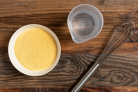 Preparazione Polenta - Fase 1 Preparazione Polenta - Fase 1