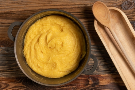 Preparazione Polenta - Fase 2 Preparazione Polenta - Fase 2