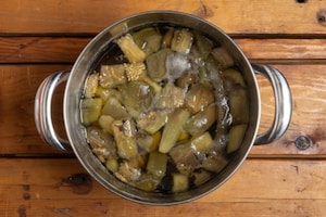 Preparazione Polpette di melanzane - Fase 1